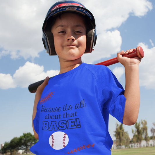 Constable Designs All About That Base Royal Youth T-shirt