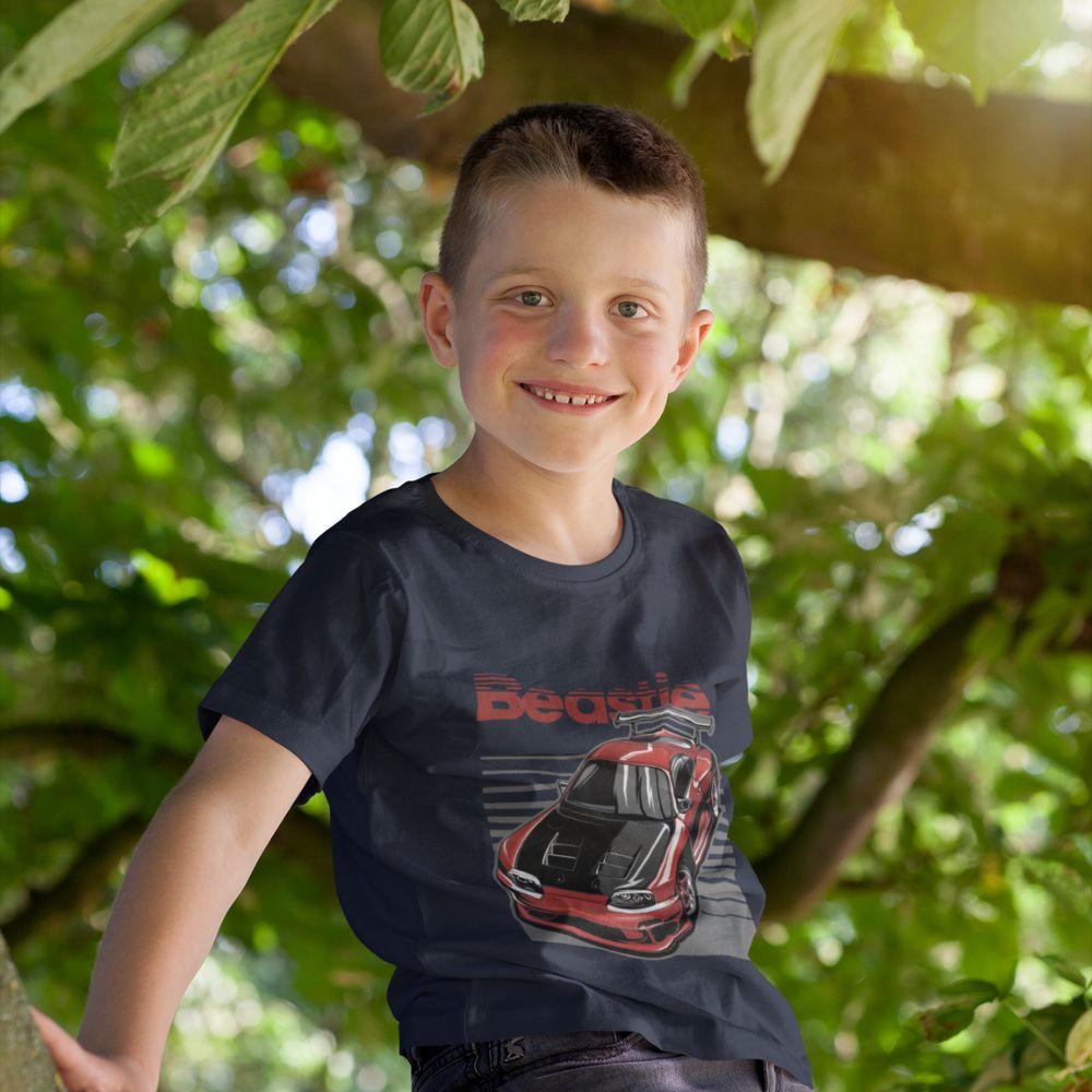 Constable Designs Beastie Navy Youth T-shirt