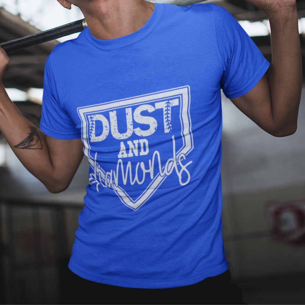 Constable Designs Dust And Diamonds Royal Men's T-shirt