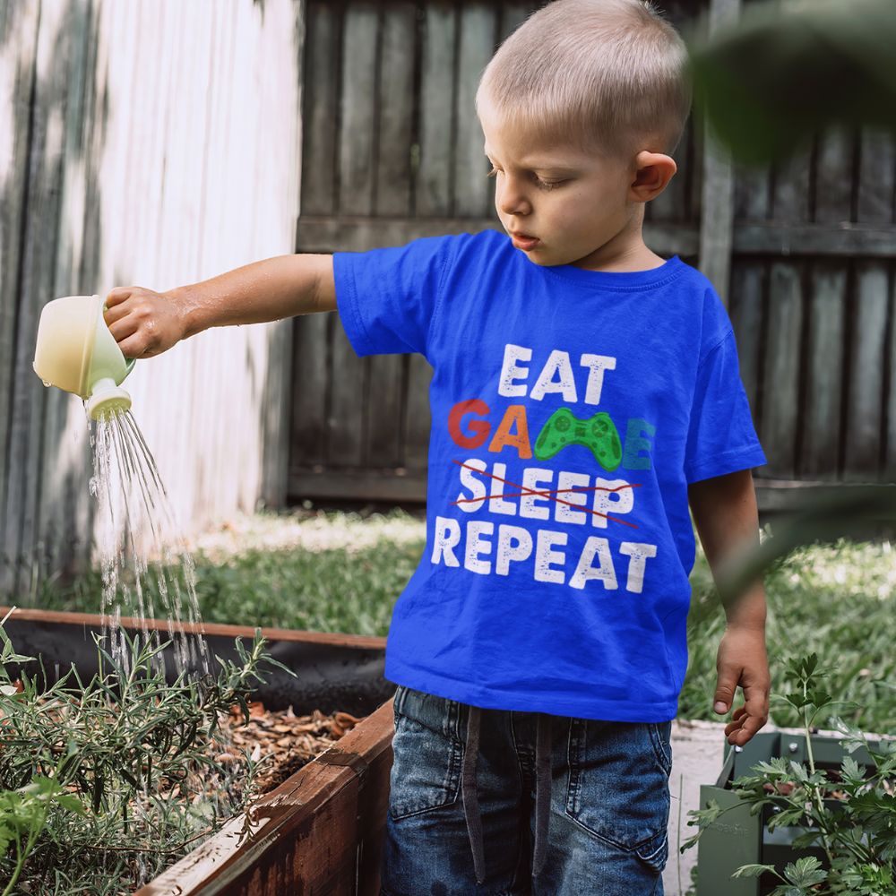 Constable Designs Eat Game Repeat Royal Youth T-shirt