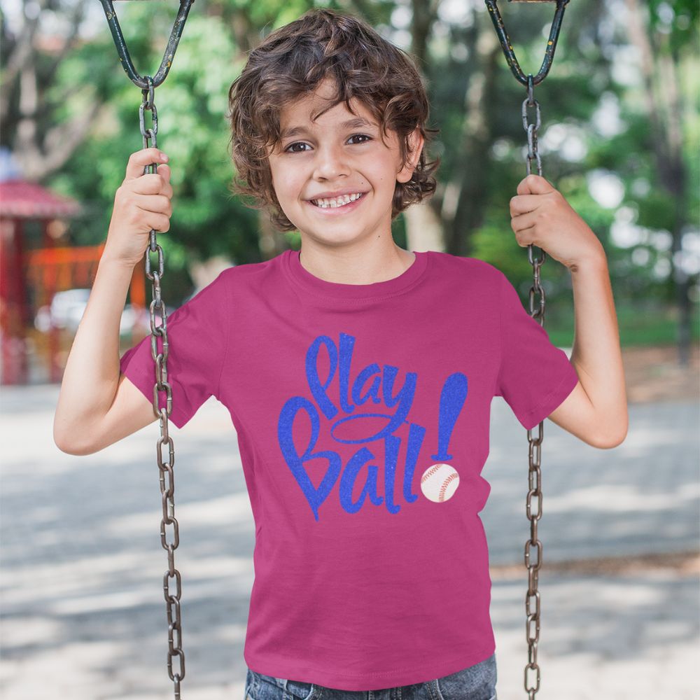 Constable Designs Play Ball Berry Youth T-shirt