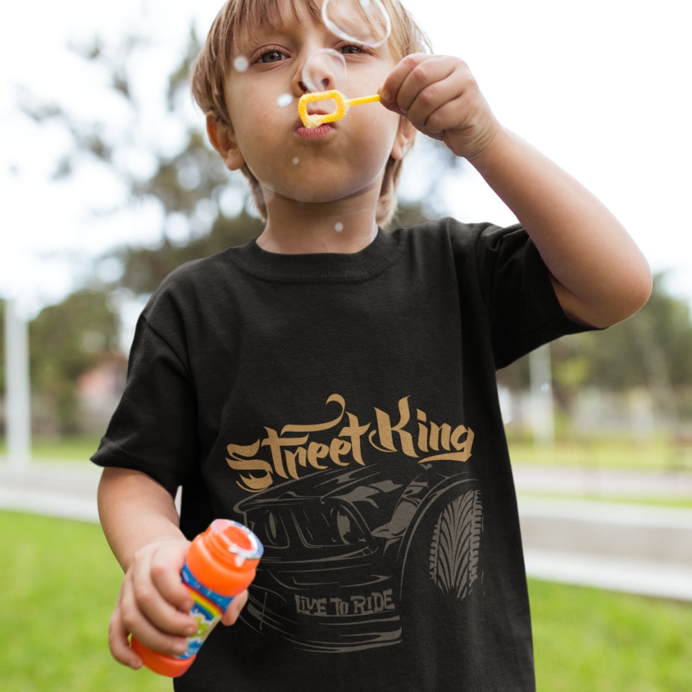 Constable Designs Street King Black Youth T-shirt