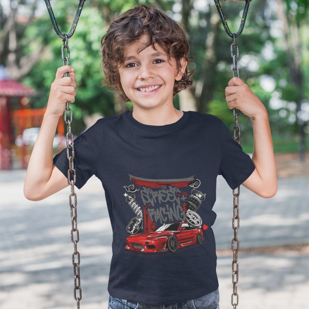 Constable Designs Street+Racing Navy Youth T-shirt