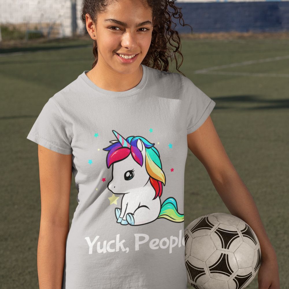 Constable Designs Yuck People Athletic Heather Youth T-shirt